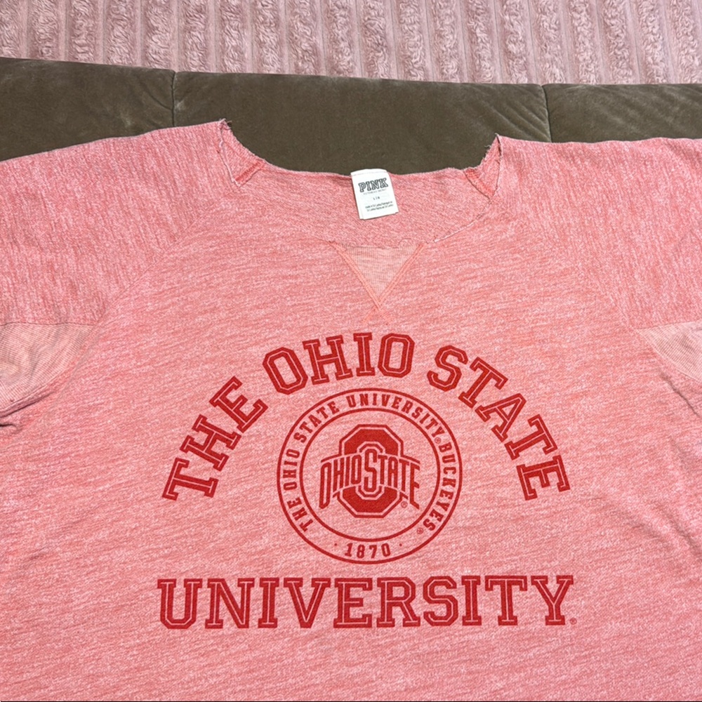 PINK Victoria's Secret Red Hoodie Sweatshirt